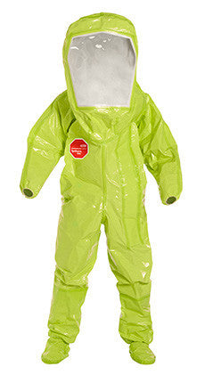 DuPont Tychem® 10000 Lime Yellow Coverall - TK527T LY