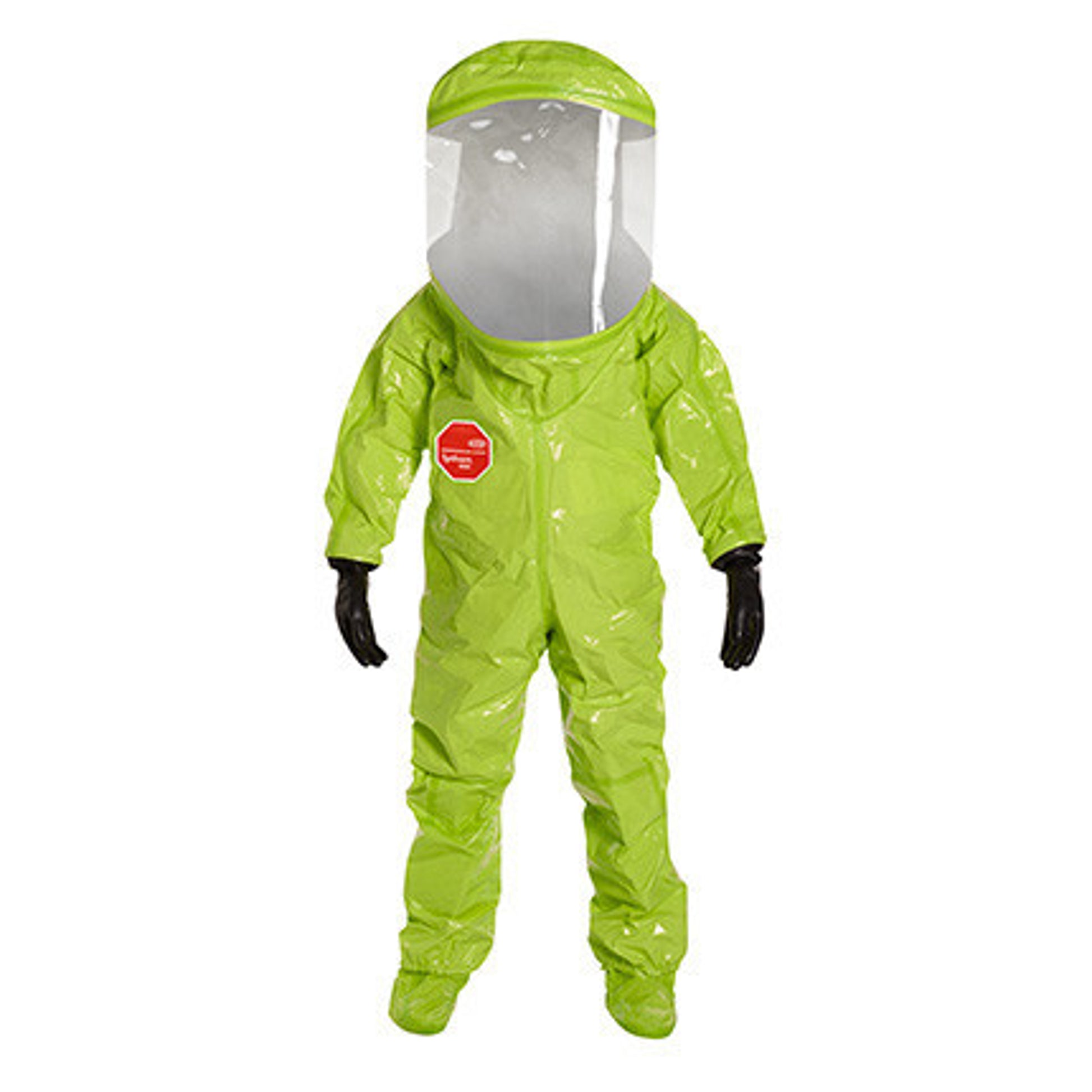 DuPont Tychem® 10000 Lime Yellow Coverall - TK555T LY BUTYL