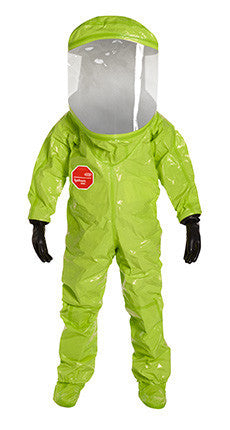 DuPont Tychem® 10000 Lime Yellow Coverall - TK613T LY