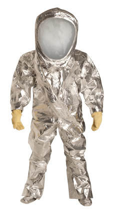 DuPont Tychem® 10000 FR Silver Coverall - RF600T SV 7S