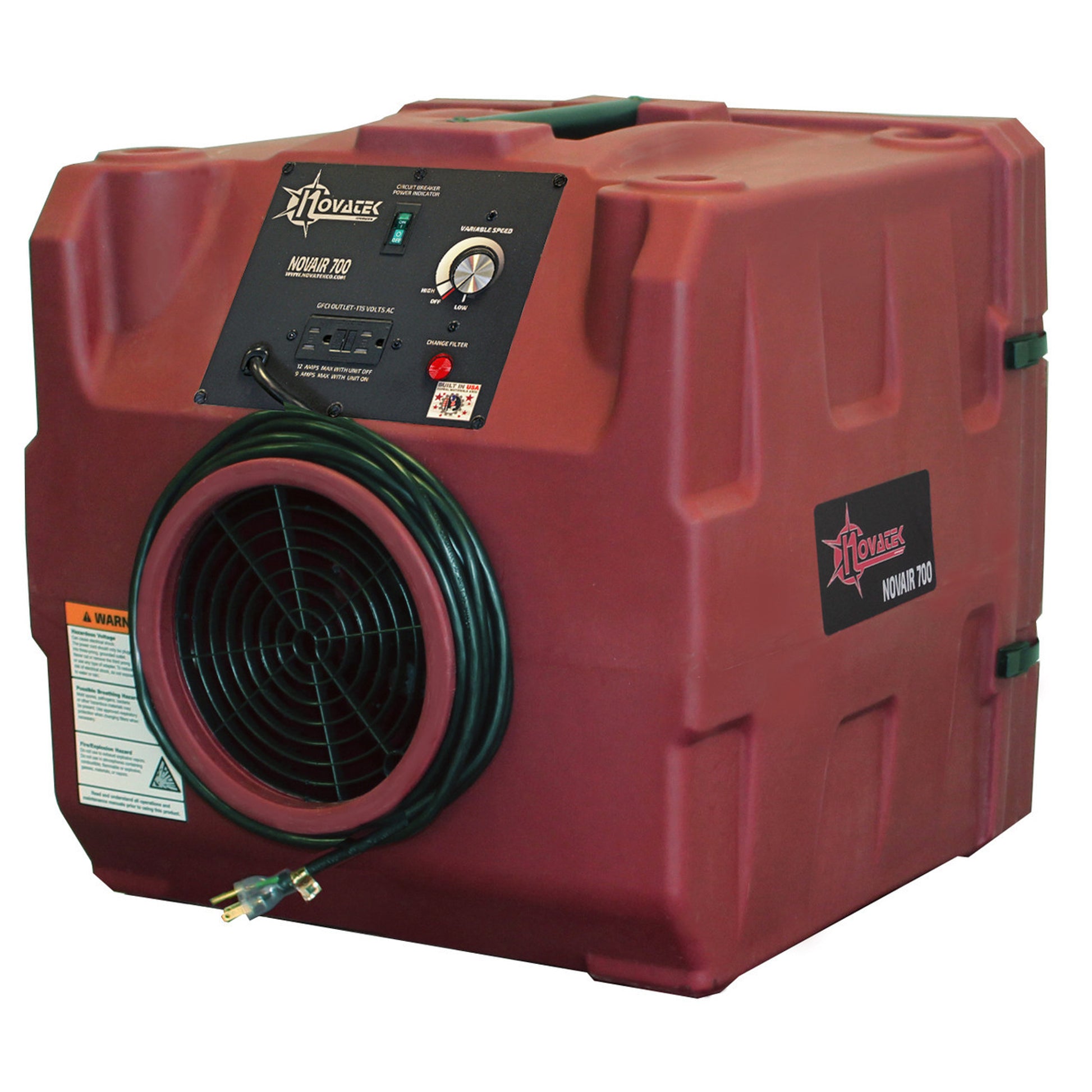 Novatek Novair 700 Portable Air Scrubber (200-700cfm)