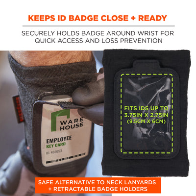 Ergodyne Squids 3388 Wrist ID/Badge Holder