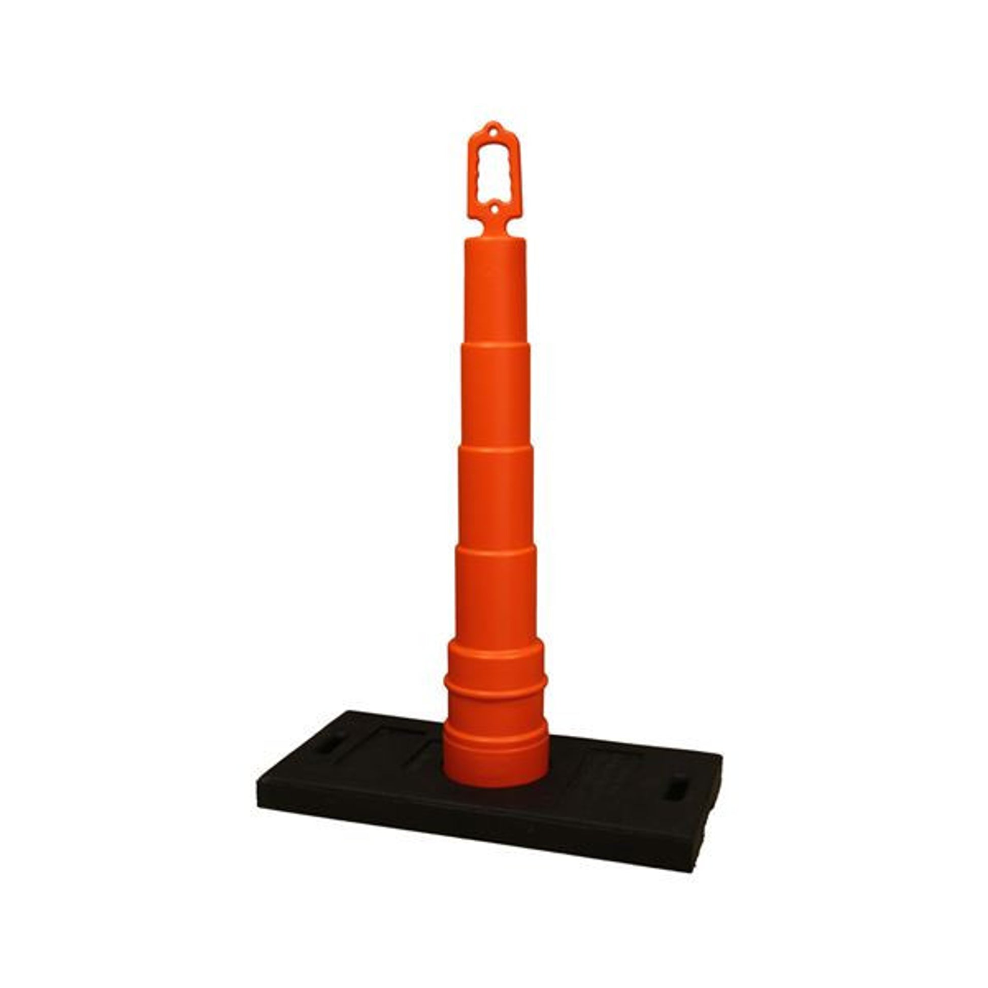 Cortina 39" Tie Off Height OSHA Compliant Barricade w/ 30 LB Base