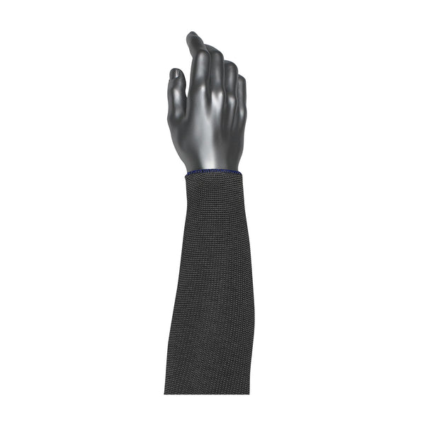 Kut Gard Cut Resistant Sleeve Single-Ply ACP / Dyneema Blended w/Smart-Fit - Black - 144/EA - 20-21DACPBP