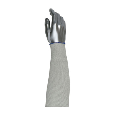 Kut Gard 2-Ply PolyKor Xrystal Blended Sleeve w/Smart-Fit & Elastic Thumb - Gray - 144/EA - 330-PIP20-21DHX18-ET