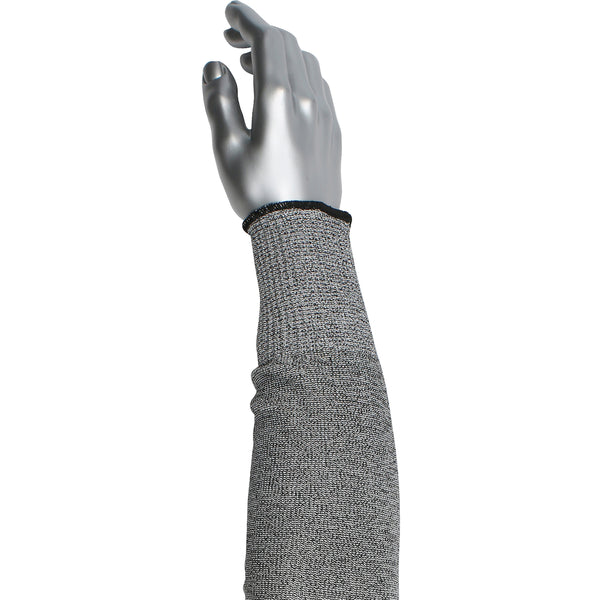 Kut Gard Cut Resistant Sleeve ATA/ HPPE Blended - Gray - 12/EA - 330-PIP-20-S10ATA/PE9-18