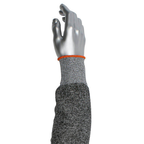Kut Gard Cut Resistant Sleeve ATA/ HPPE Blended - Gray - 12/EA - 330-PIP-20-S13ATA/PE3-18