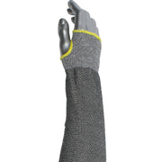 Kut Gard Cut Resistant Sleeve ATA/ HPPE Blended w/Thumb Hole - Gray - 12/EA - 330-PIP-20-S13ATA/PE4-18T