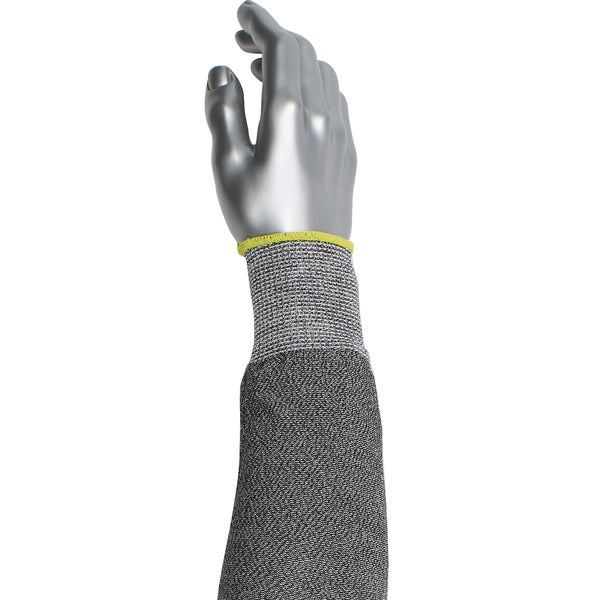 Kut Gard Cut Resistant Sleeve ATA/ HPPE Blended - Gray - 12/EA - 330-PIP20-S13ATA/PE4-18