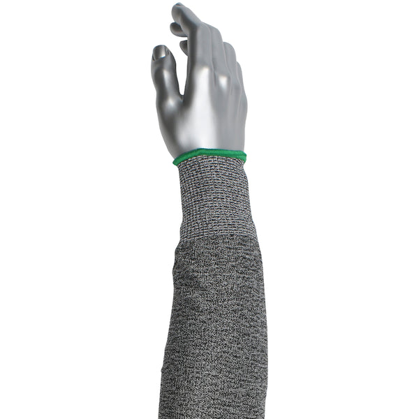 Kut Gard Cut Resistant Sleeve ATA/ HPPE Blended - Gray - 12/EA - 330-PIP-20-S13ATA/PE6-18