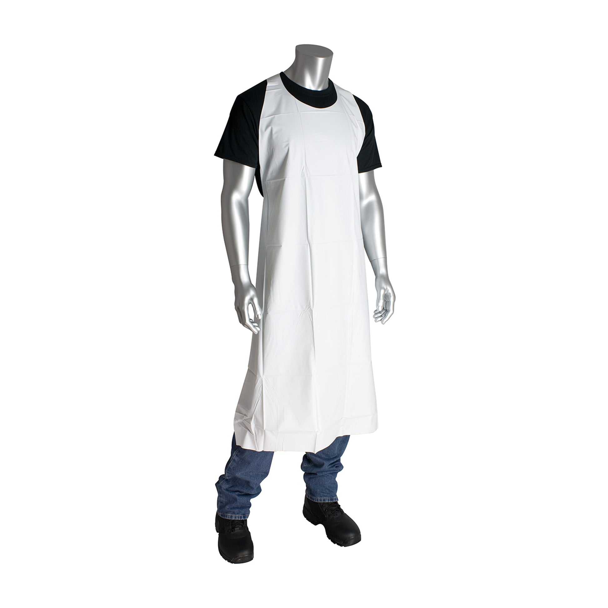 PIP Aprons Vinyl Pot Sink Apron - White - 1/DZ - 393-PIP200-07501