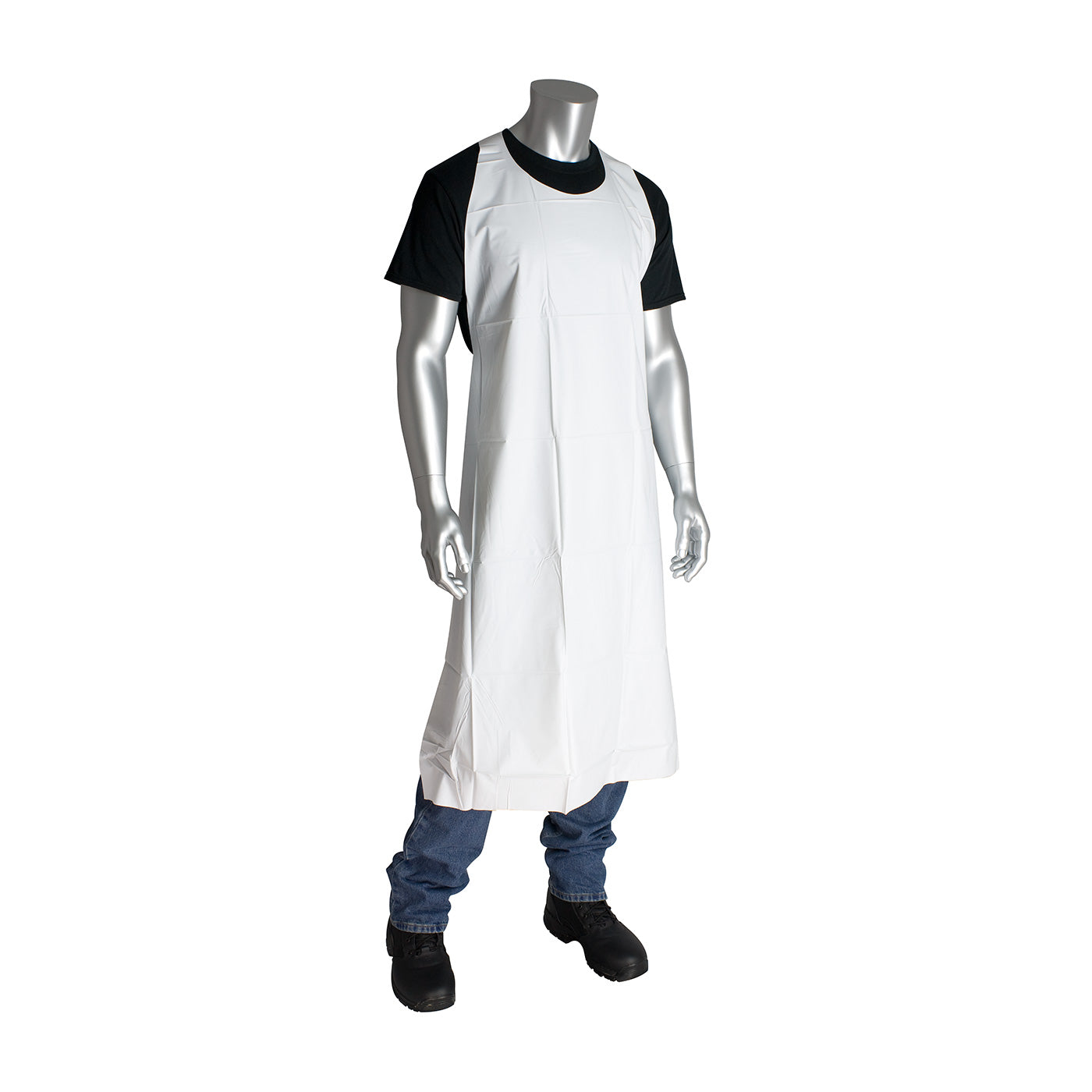 PIP Aprons Vinyl Pot Sink Apron - White - 1/DZ - 393-PIP200-07501