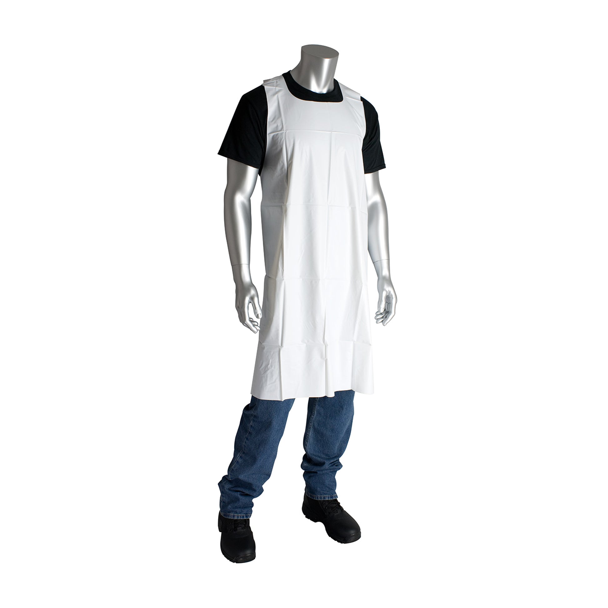 PIP Aprons Vinyl Pot Sink Apron - White - 1/DZ - 393-PIP200-08001