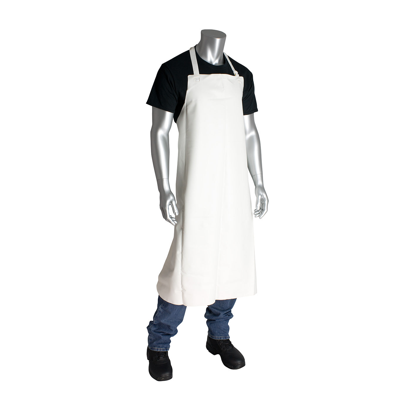 PIP Aprons Vinyl Heavy Duty Apron - White - 1/CS - 393-PIP200-20001