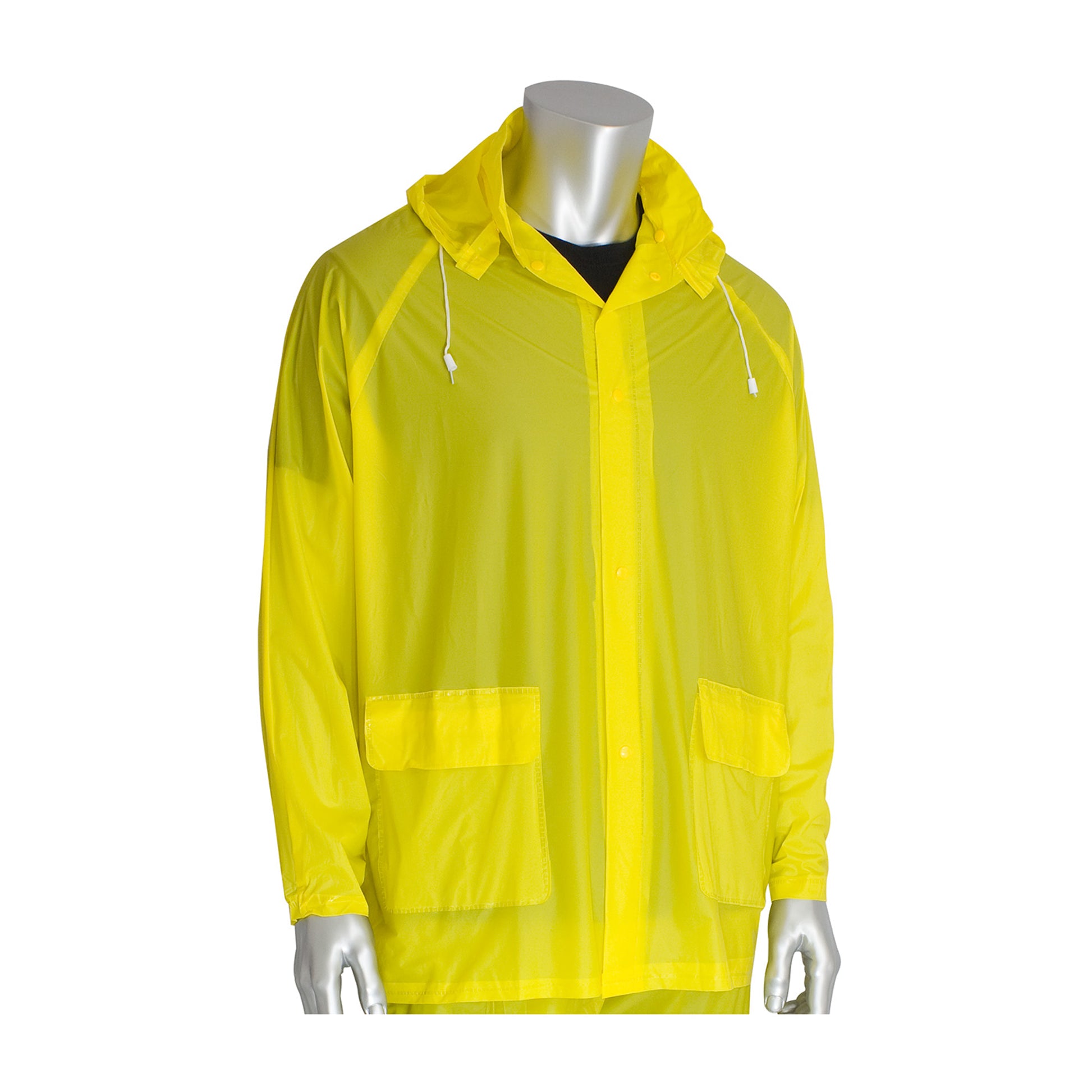 Base10 Rainwear Value Three-Piece Rainsuit - 0.10 mm - Yellow - 1/EA - 201-100