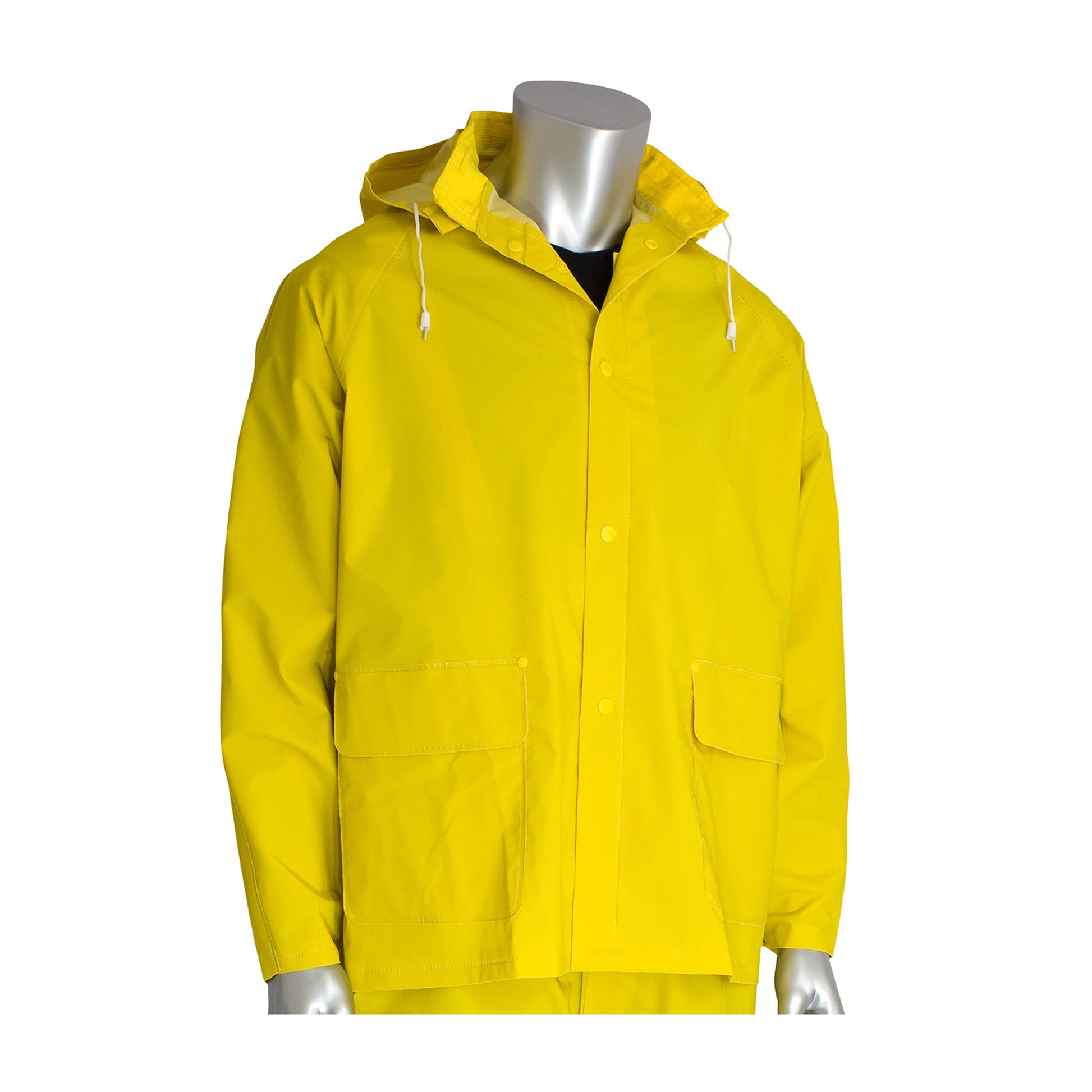 Base35 Rainwear Premium Three-Piece Rainsuit - 0.35mm - Yellow - 1/EA - 201-370