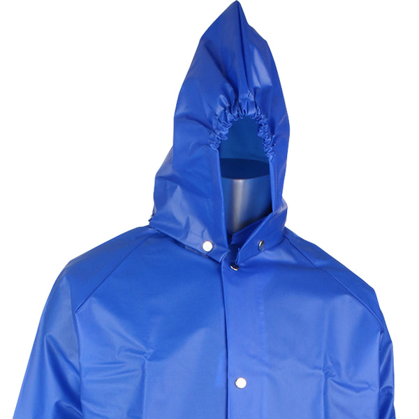 Boss Rainwear TPU / Nylon Detachable Hood 0.25 mm - Blue - 1/EA - 201-520