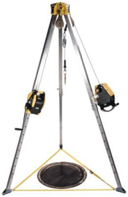 MSA Workman 8' Tripod & 50' Workman SRL with 65' Winch Confined Space Kit - 10163033