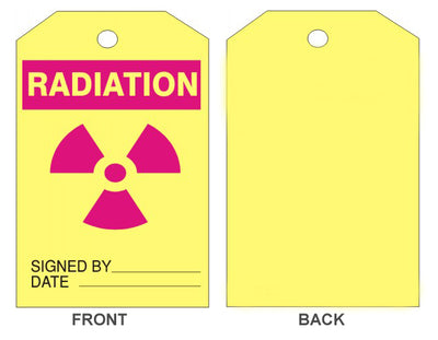 RADIATION PICTO TAG