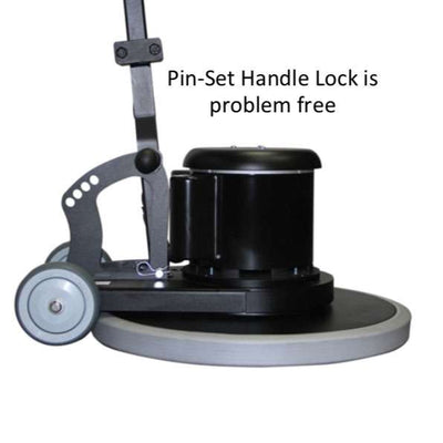 Hawk Enterprises Modern XHD 17" Floor Machine w/ Removable Handle Design - F51-17-02