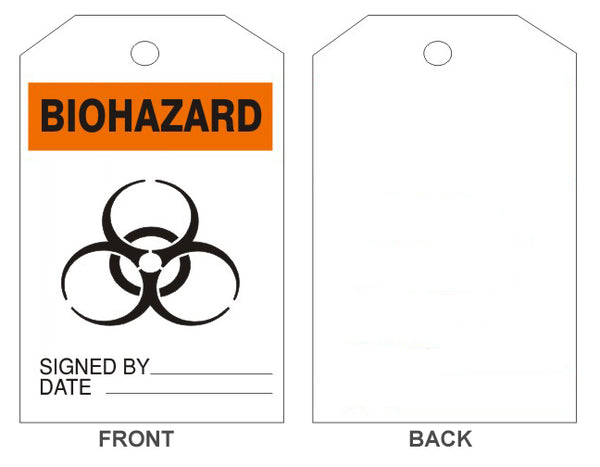 BIOHAZARD PICTO TAG