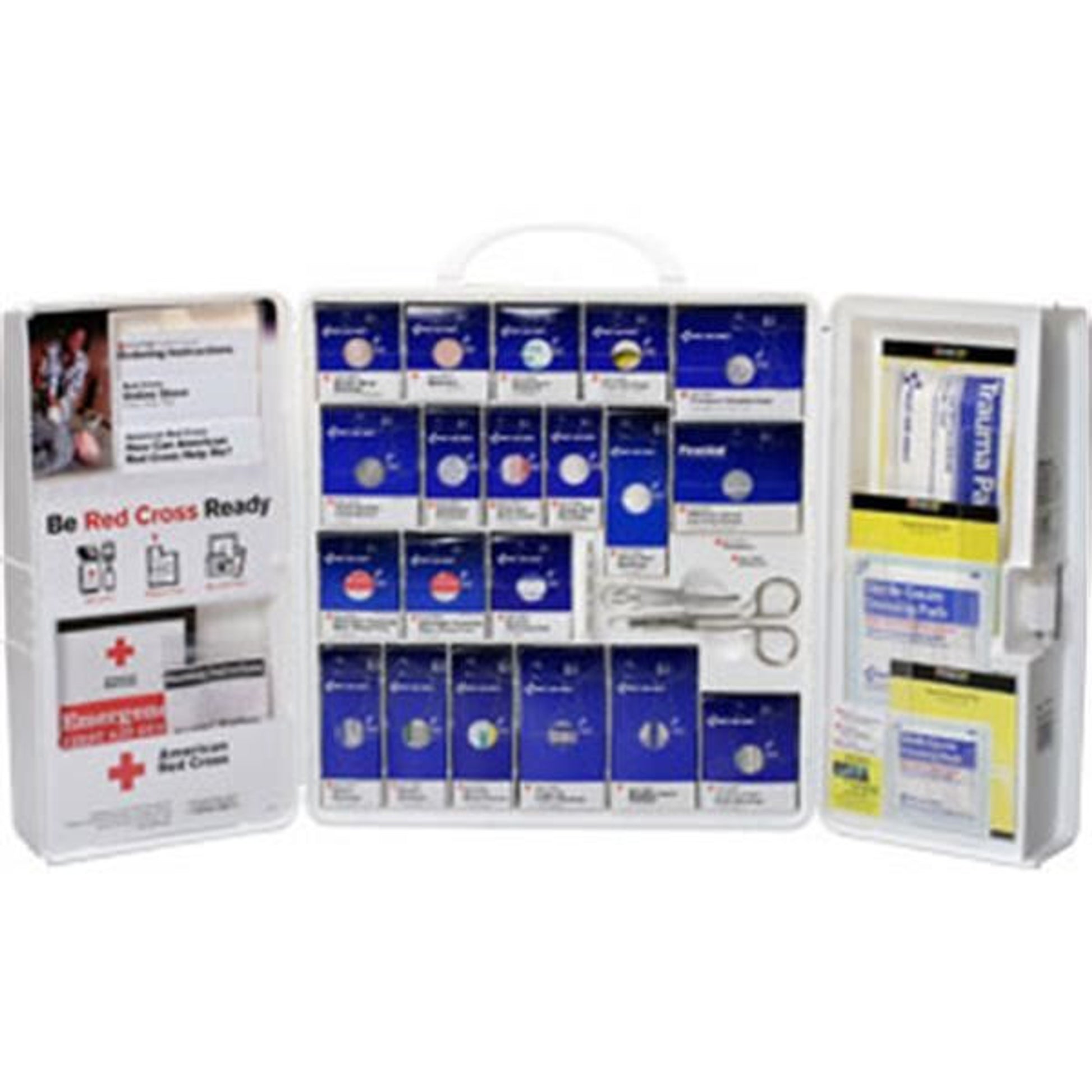 209-Piece Red Cross Standard Business First Aid Kit w/o Medications (Plastic) - 1001RC0103