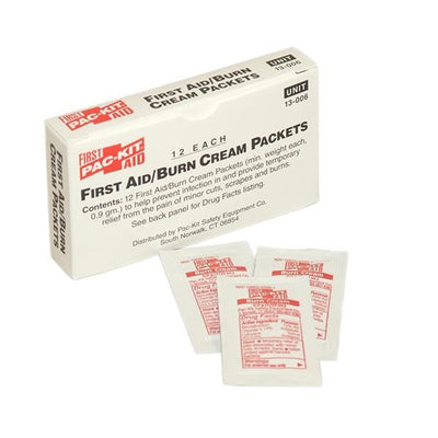First Aid/Burn Cream (Unitized Refill), 0.9 g, 12/Box - 13006