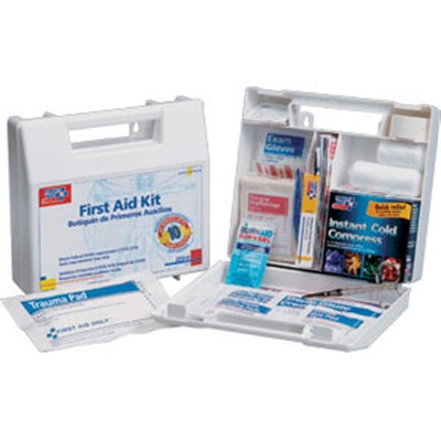 10-Person Bulk First Aid Kit w/ Dividers - 222U