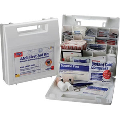 50-Person Multipurpose First Aid Kit w/ Dividers - 225AN