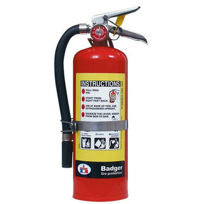 Badger Extra 5 lb ABC Fire Extinguisher w/ Vehicle Bracket - 23463