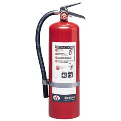Badger Extra 10 lb BC Fire Extinguisher w/ Wall Hook - 23781