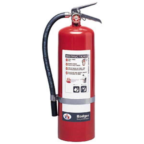 Badger Extra 10 lb BC Fire Extinguisher w/ Wall Hook - 3781