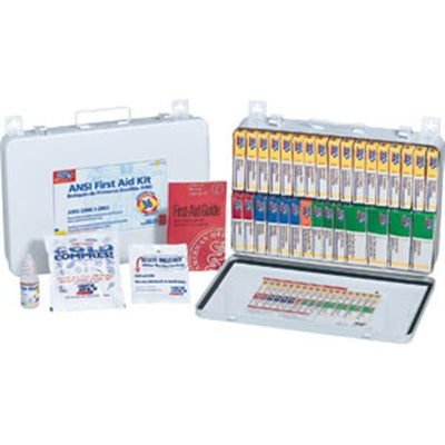 36-Unit, 215-Piece Unitized First Aid Kit w/ Gasket, Metal - 243AN