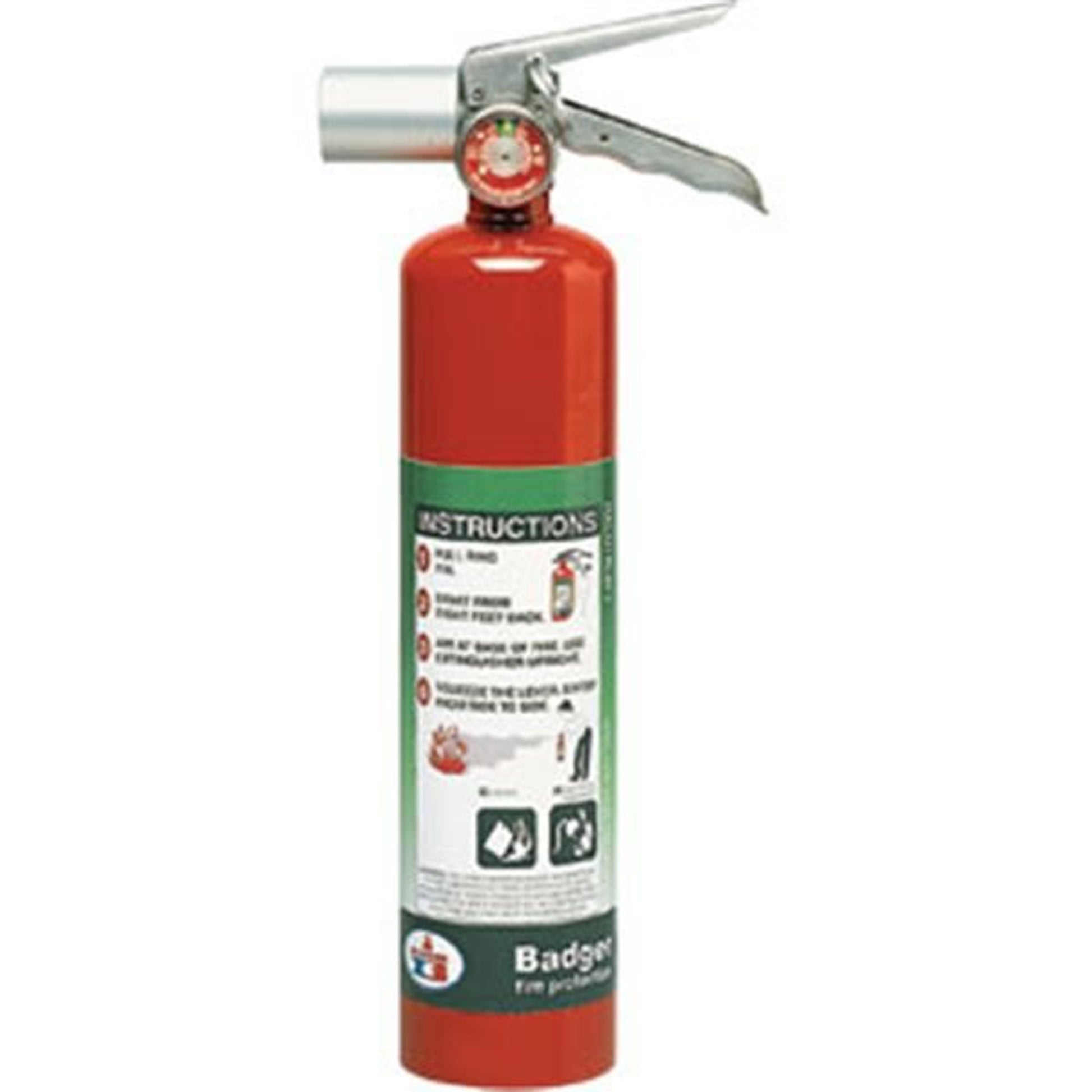 Badger Extra 2.5 lb Halotron® I Extinguisher w/ Vehicle Bracket - 4563
