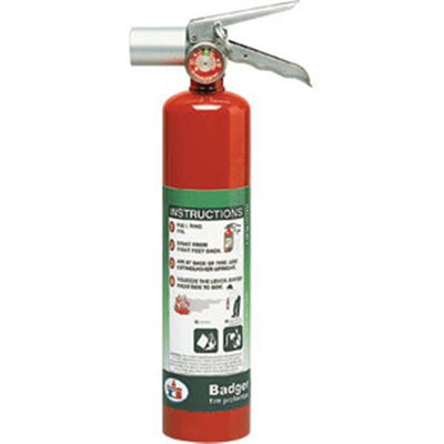 Badger Extra 2.5 lb Halotron I Fire Extinguisher w/ Vehicle Bracket - 24563