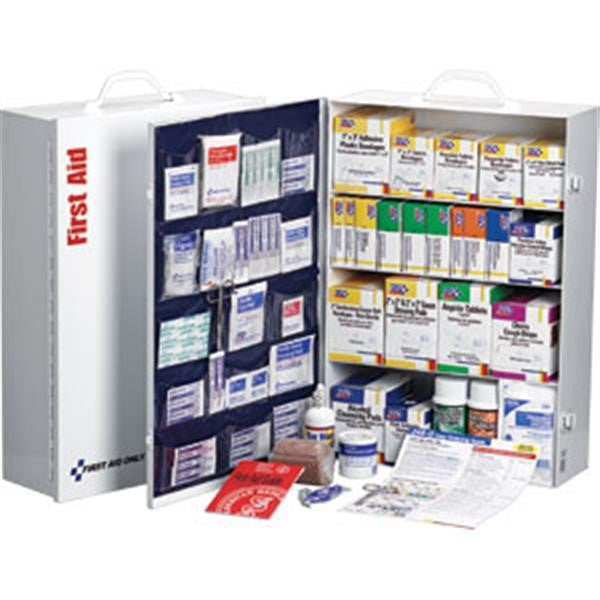 4-Shelf, 150-Person, 1060-Piece First Aid Station w/ 20-Pocket Liner - 248OP