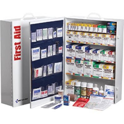 5-Shelf, 200-Person First Aid Station w/ 22-Pocket Liner - 2489OP