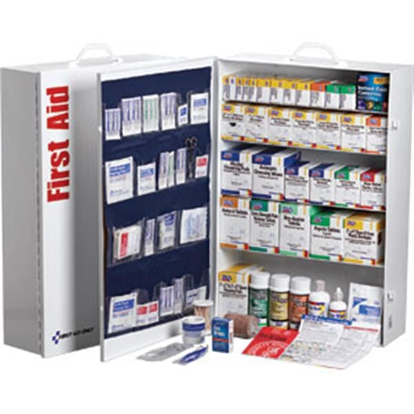 5-Shelf, 200-Person, 1718-Piece First Aid Station w/ 22-Pocket Liner - 249OP