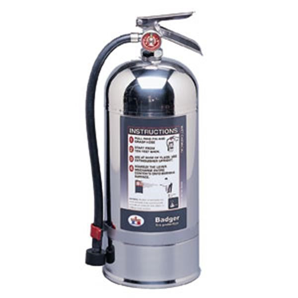Badger Extra 6 L Wet Chemical Extinguisher w/ Wall Hook - 5064
