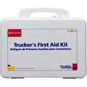 16-Unit, 88-Piece Truckers First Aid Kit (Plastic) - 291UFAO