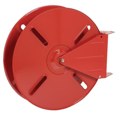 FireTech 18" Economy Hose Reel (For 1 1/2" Rack 100' & SJ 75' Hose), 23 1/2"L x 18"H x 6 1/2"W, Red, 1/Each - FHR