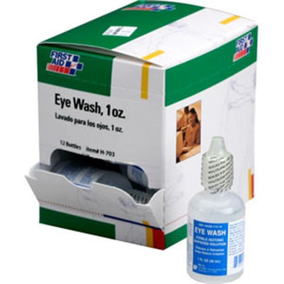 Eyewash Bottle, 1 oz, 12/Box - H703