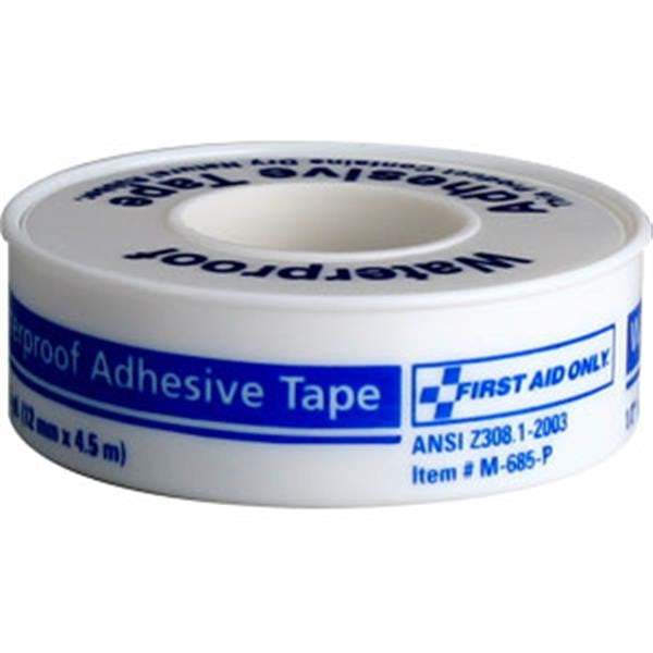 Waterproof First Aid Tape, 1/2" x 5 yd - M685P