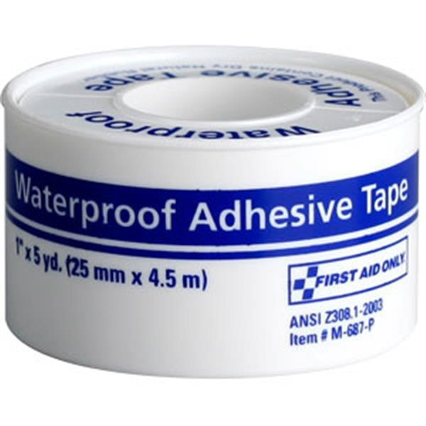 Waterproof First Aid Tape, 1" x 5 yd - M687P