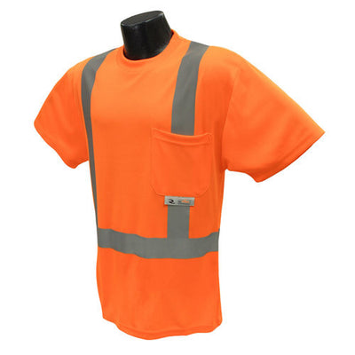 Radians Class 2 TShirt w/ Moisture Wicking Orange - ST11-2POS