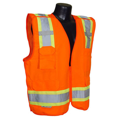 Radians Class 2 Surveyor Breakaway Safety Vest - Orange - SV46O