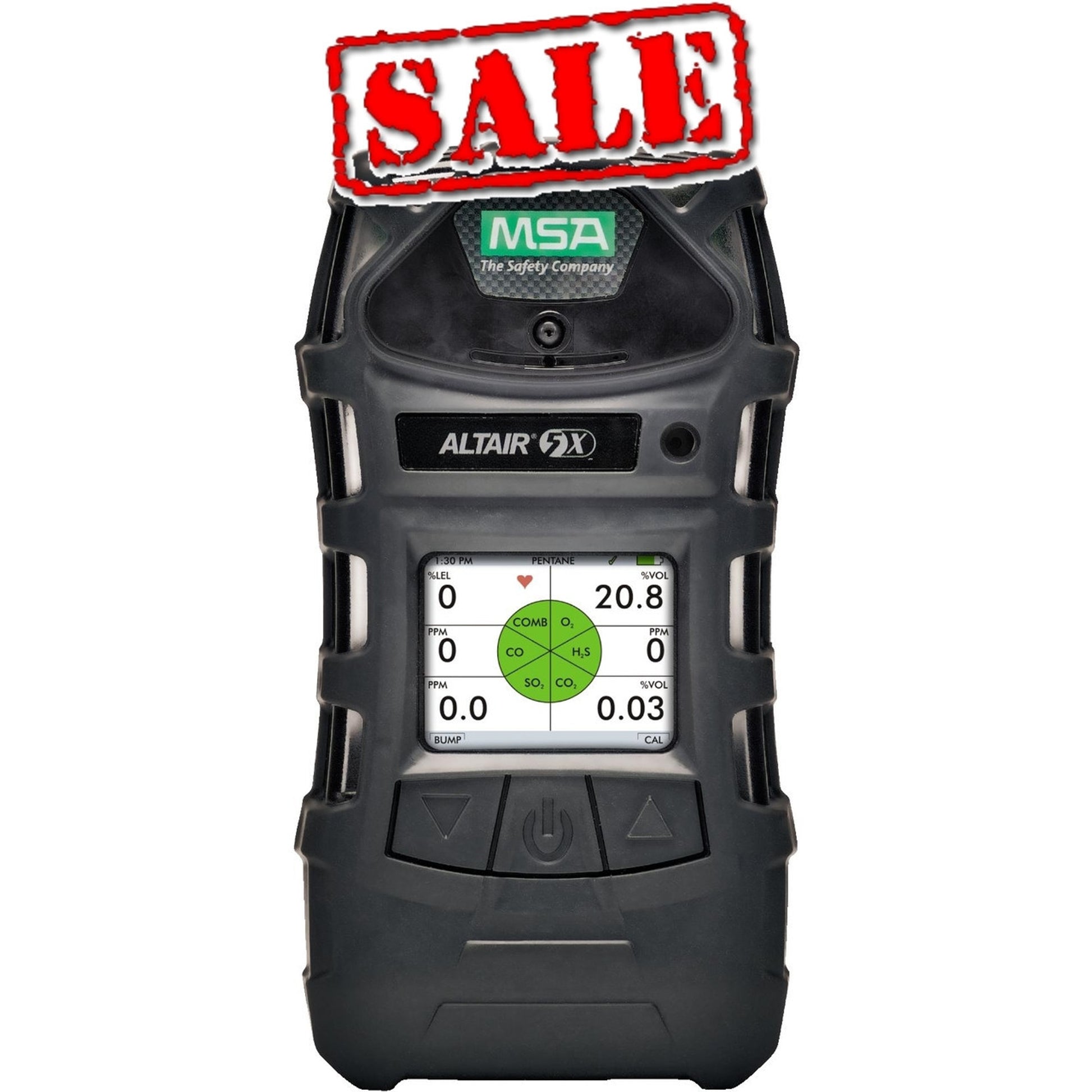 MSA ALTAIR 5X 10116928 Multigas Detector & Probe Kit [LEL, O2, CO, H2S]