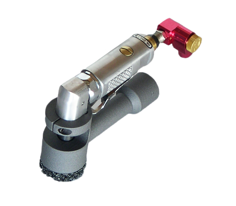 Heavy Duty 2 inch Air Powered Right Angle Sander Kit  with Dust Collection Attachment