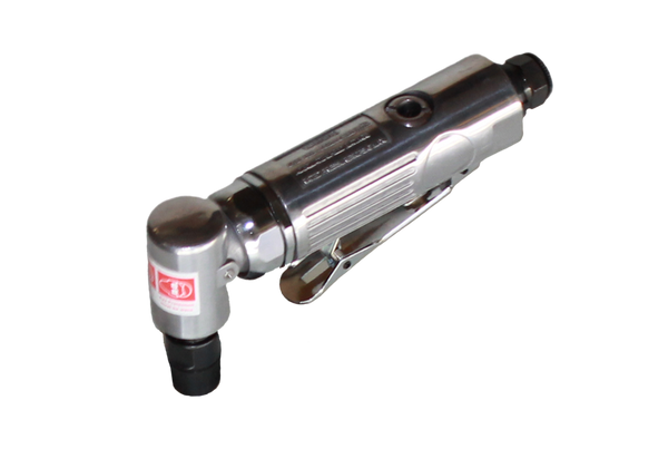 Aargo Heavy Duty small Air Powered Right Angle Sander Motor for use with 2 inch or 3 inch Dust Collection Attachments - 105011