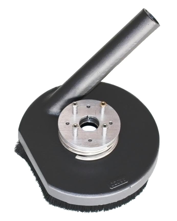 Heavy Duty 7 inch Dust Collection Vacuum Attachment for Tool Air Powered Right Angle Sander Motor
